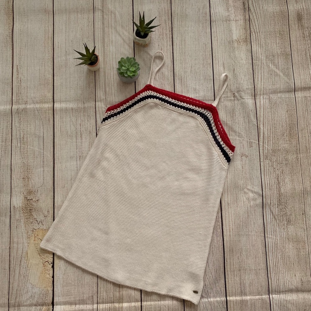 O’Neill ivory sweater tank top size small